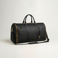 Carvons Duffle Bag — Jet Black