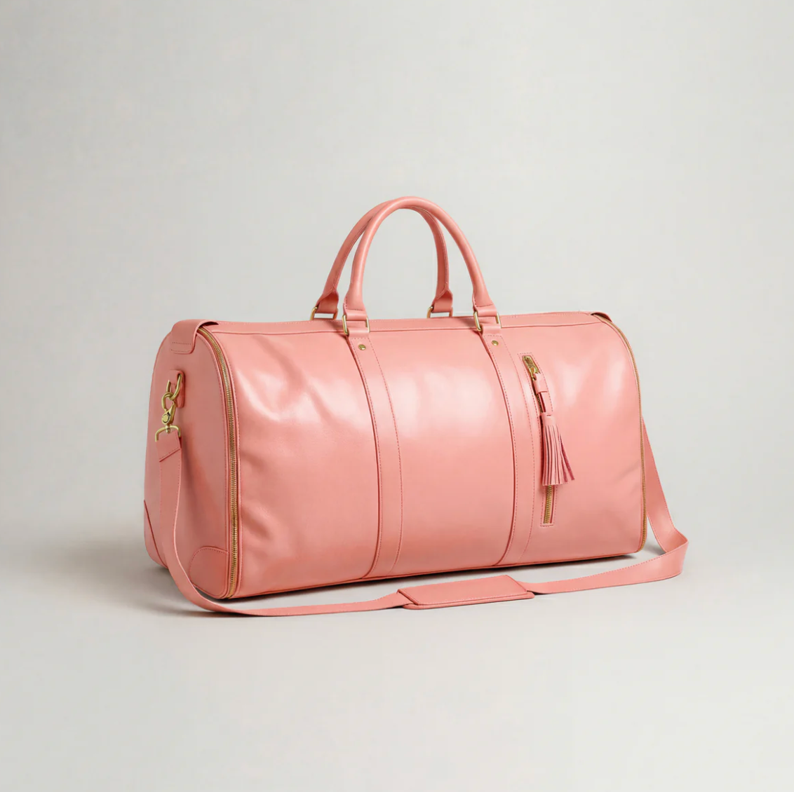 Carvons Duffle Bag — Pink